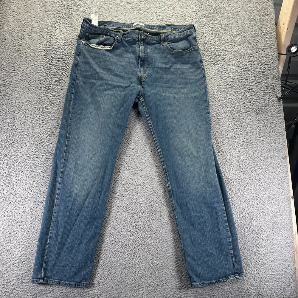 Denizen by Levi's 285 Jeans Men 40x32 Blue Cotton Denim Straight Relaxed Stretch
